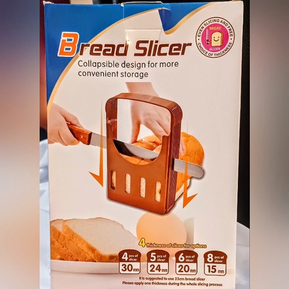 Bread Slicer Collapsible for Neat Storage